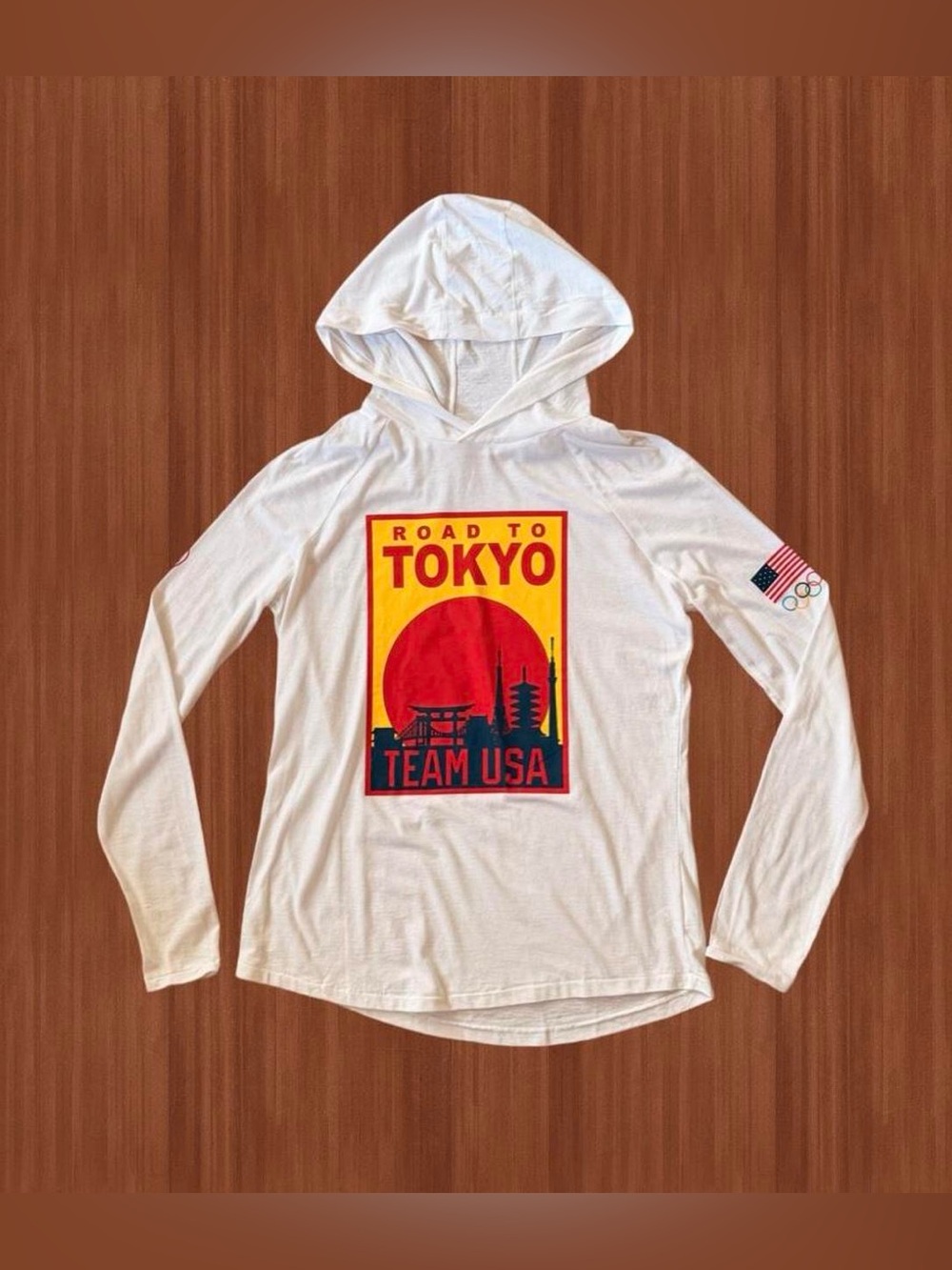 Team USA Tokyo Olympics Hoodie Tee  NWT